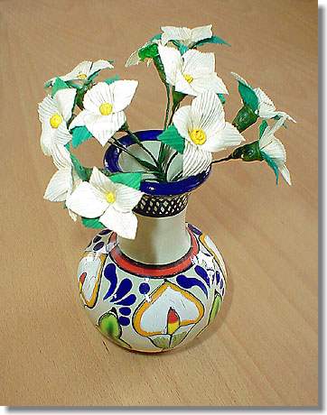 Blumenvase - Artesania Mexicana - Mexikanische Handwerkskunst (#2002)