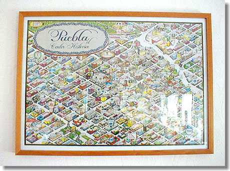 Stadtplan Puebla - Artesania Mexicana - Mexikanische Handwerkskunst (#7005)